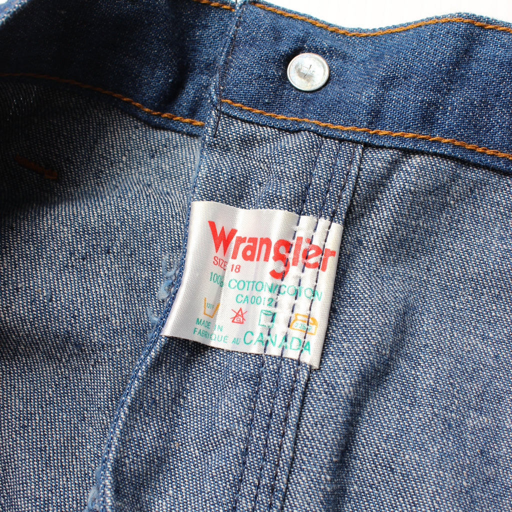 70s Wrangler Bell Bottom Denim Women's 18