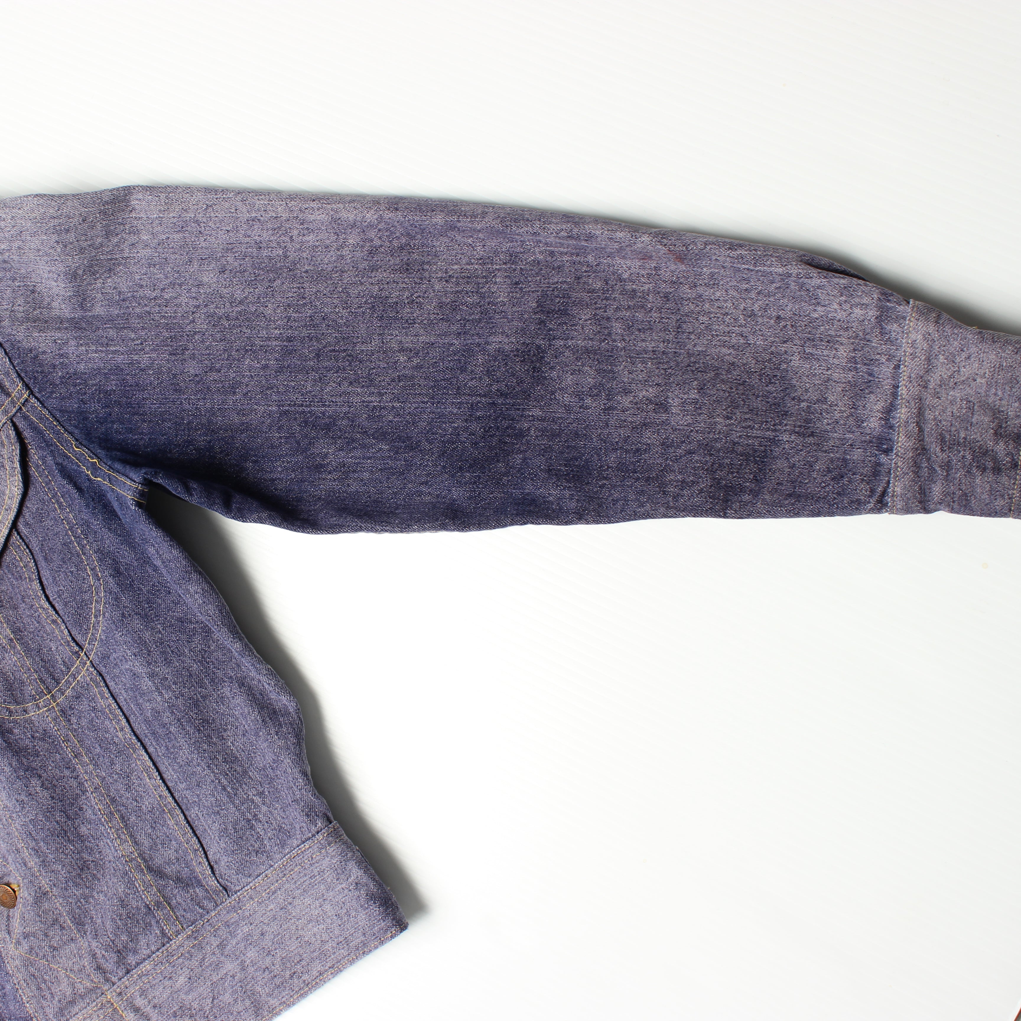 Vintage Faded Denim Jacket S