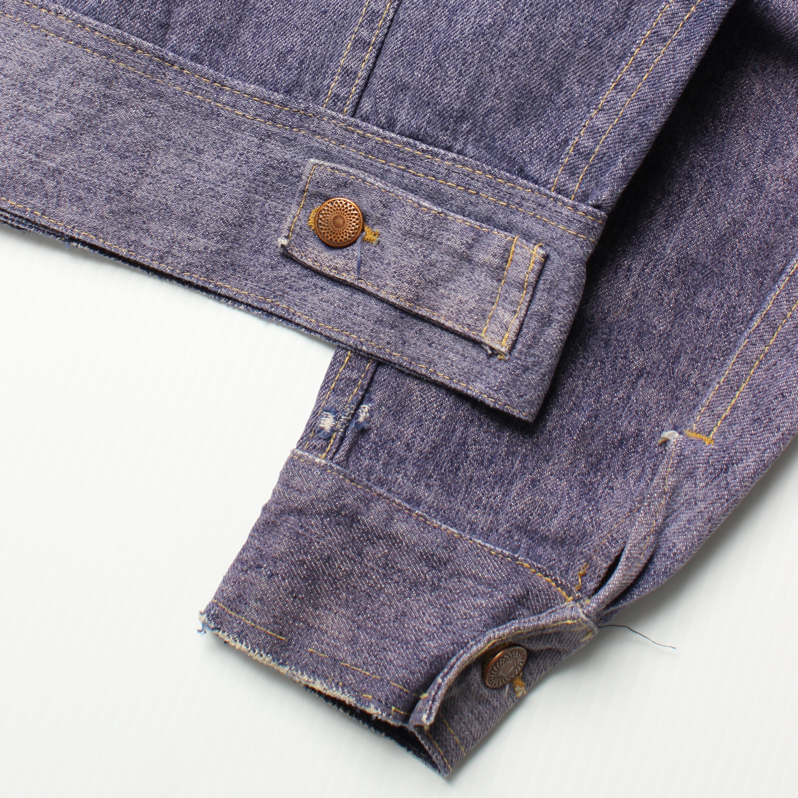 Vintage Faded Denim Jacket S