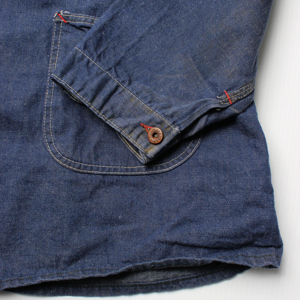 Vintage Eaton Braemore Dark Wash Chore Jacket XL