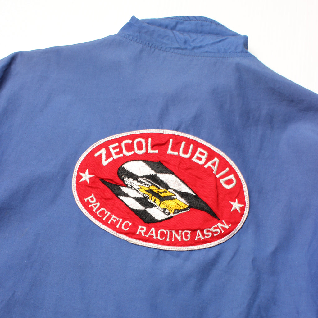 Vintage Zecol Lubaid Striped Coach Jacket M