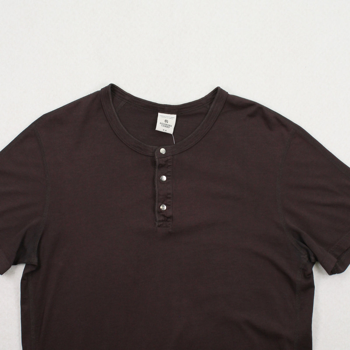 Reigning Champ Henley Tee M