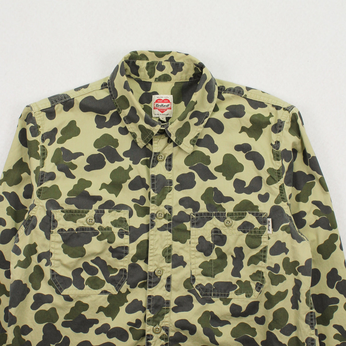 Carhartt W.I.P. Camouflage Button Up Shirt M