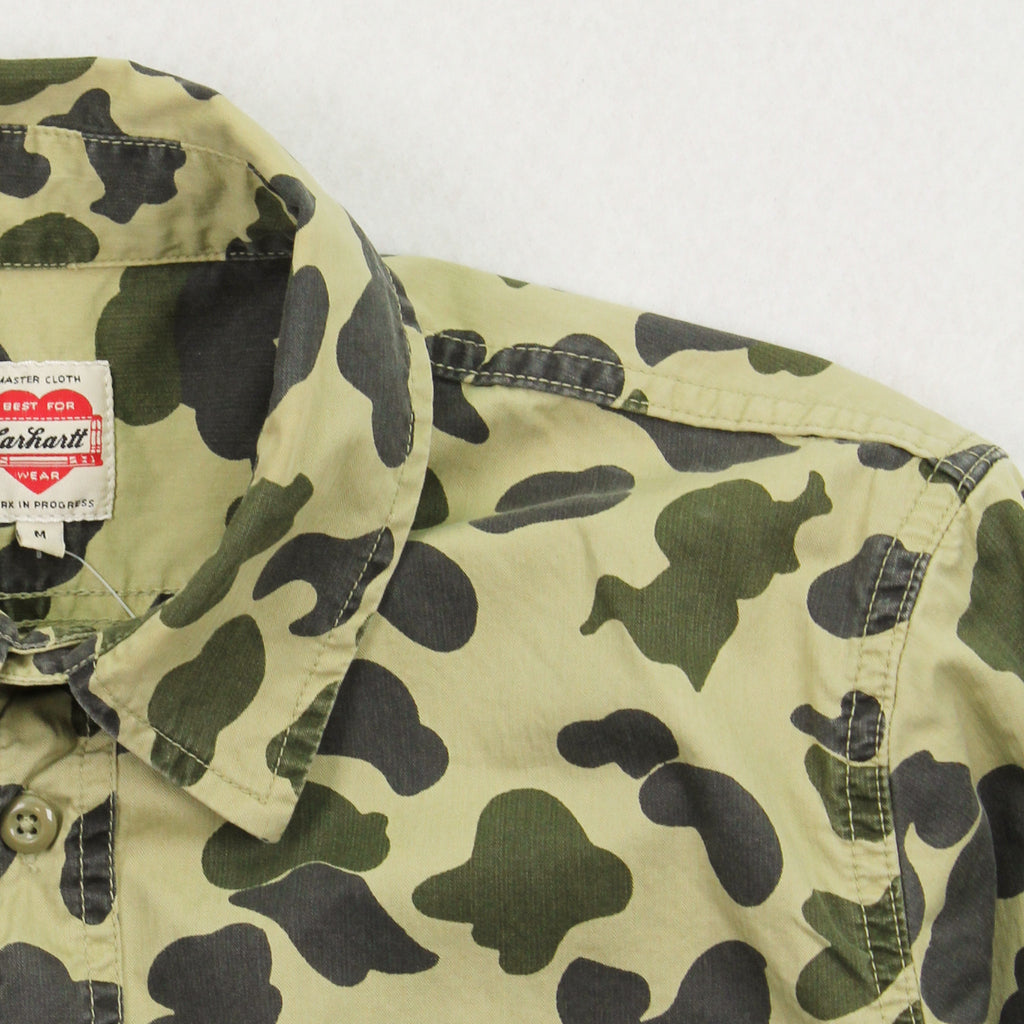 Carhartt W.I.P. Camouflage Button Up Shirt M