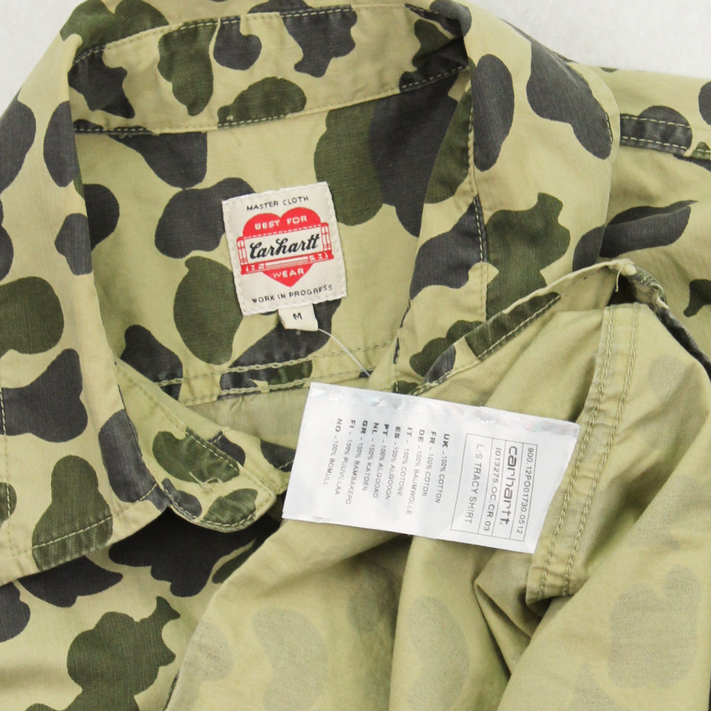 Carhartt W.I.P. Camouflage Button Up Shirt M