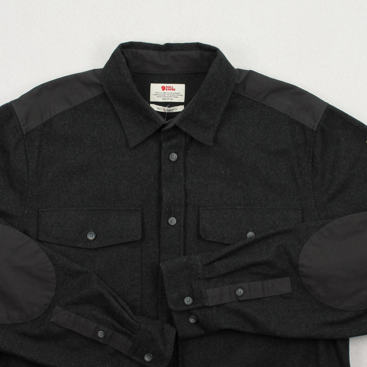 Fjallraven Two Tone Button Up Shirt L