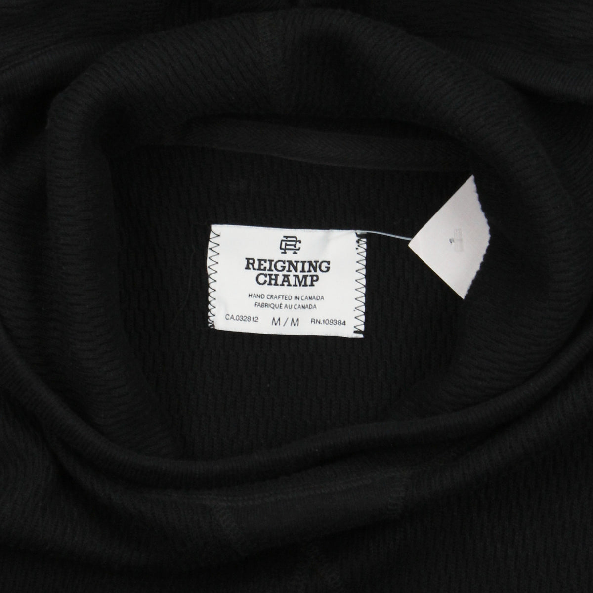 Reigning Champ Waffle Knit Hoodie M
