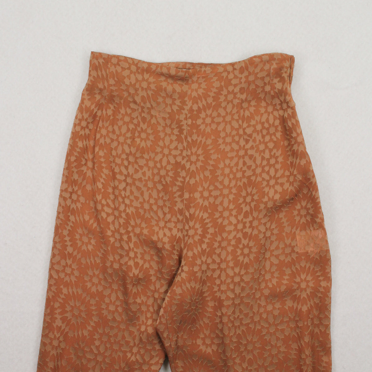 Ozbek Floral Pattern Light Trousers Women's 6