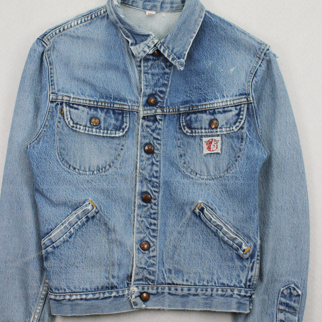 Vintage GWG Kings Distressed Denim Jacket Women's 16
