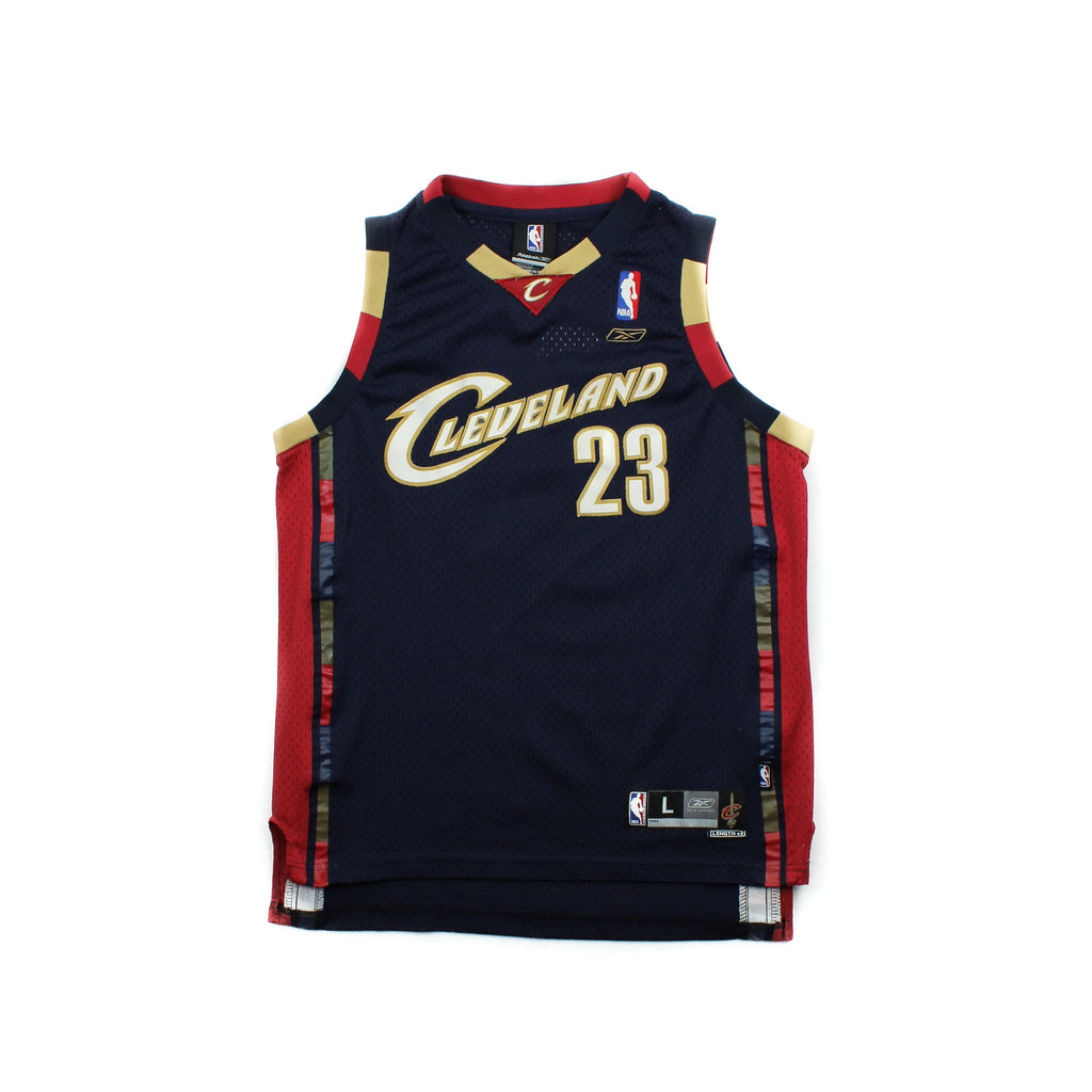 Reebok Cleveland Cavaliers Lebron James #23 Jersey Youth L