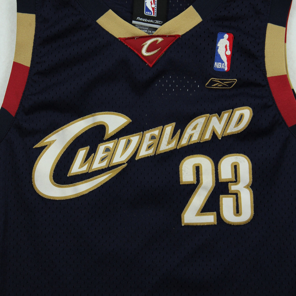 Reebok Cleveland Cavaliers Lebron James #23 Jersey Youth L