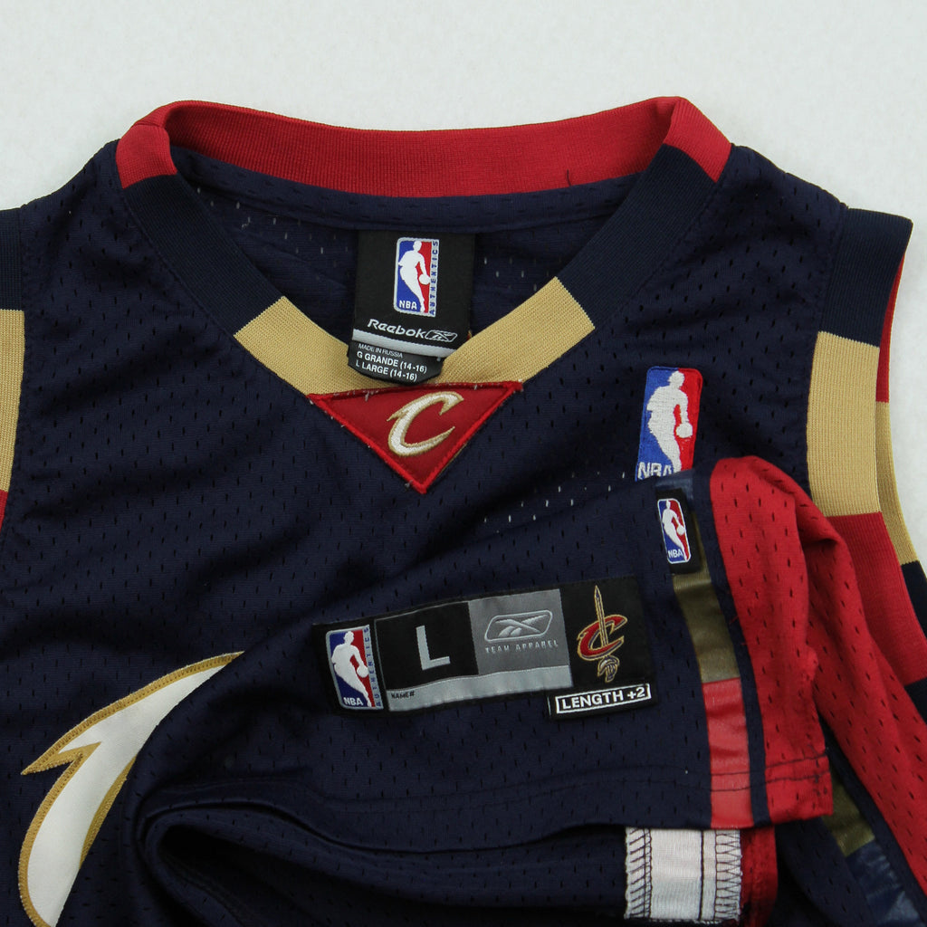 Reebok Cleveland Cavaliers Lebron James #23 Jersey Youth L