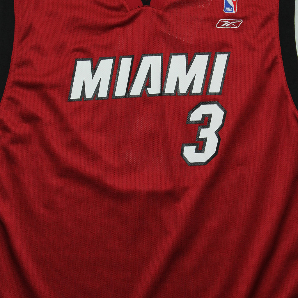 Vintage Reebok Miami Heat Wade #3 Jersey Youth XL