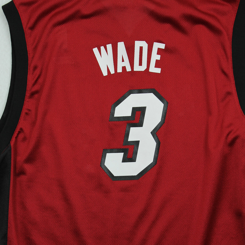 Vintage Reebok Miami Heat Wade #3 Jersey Youth XL