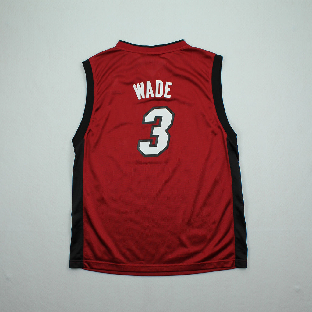 Vintage Reebok Miami Heat Wade #3 Jersey Youth XL