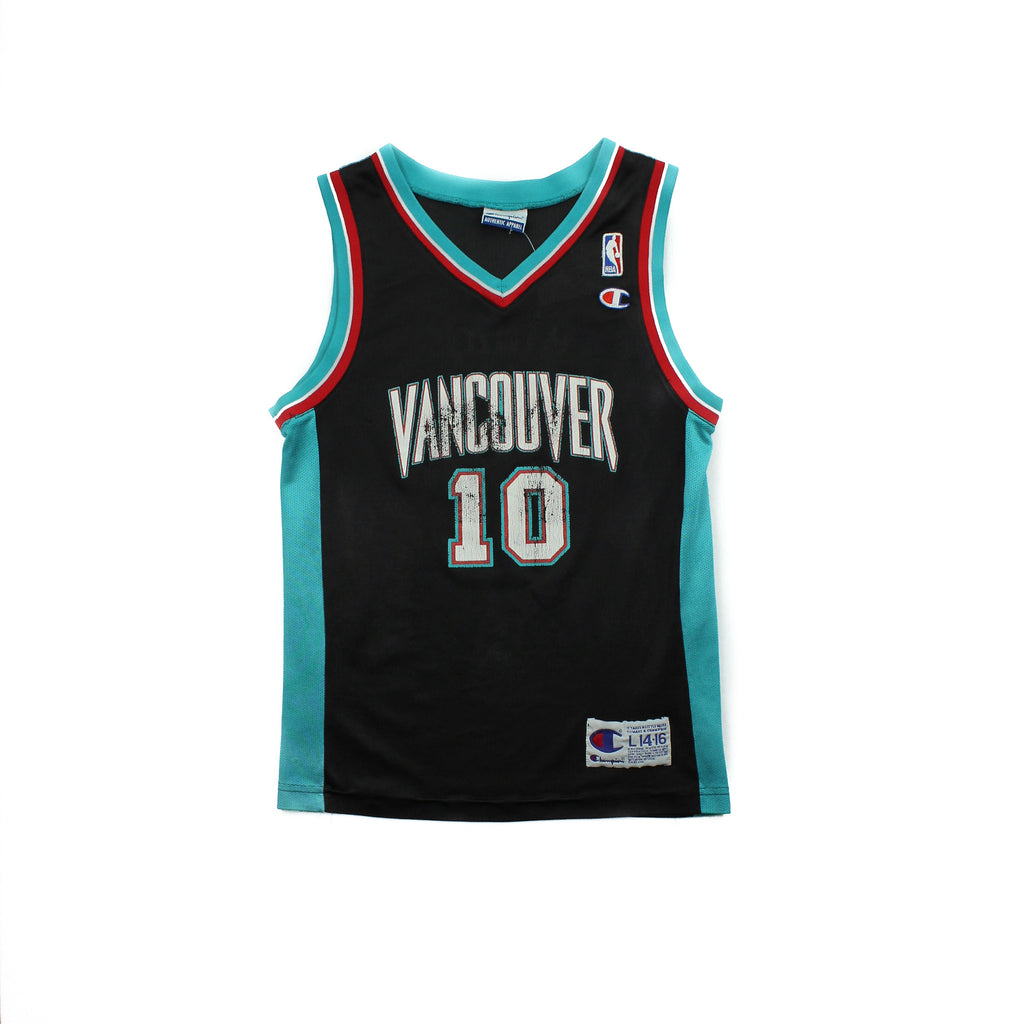 Vintage Champion Vancouver Grizzlies Bibby #10 Jersey Youth L