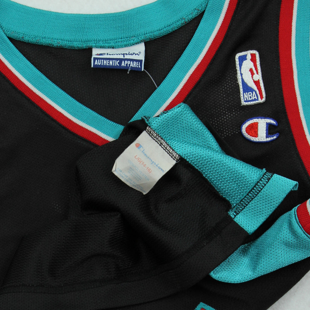 Vintage Champion Vancouver Grizzlies Bibby #10 Jersey Youth L