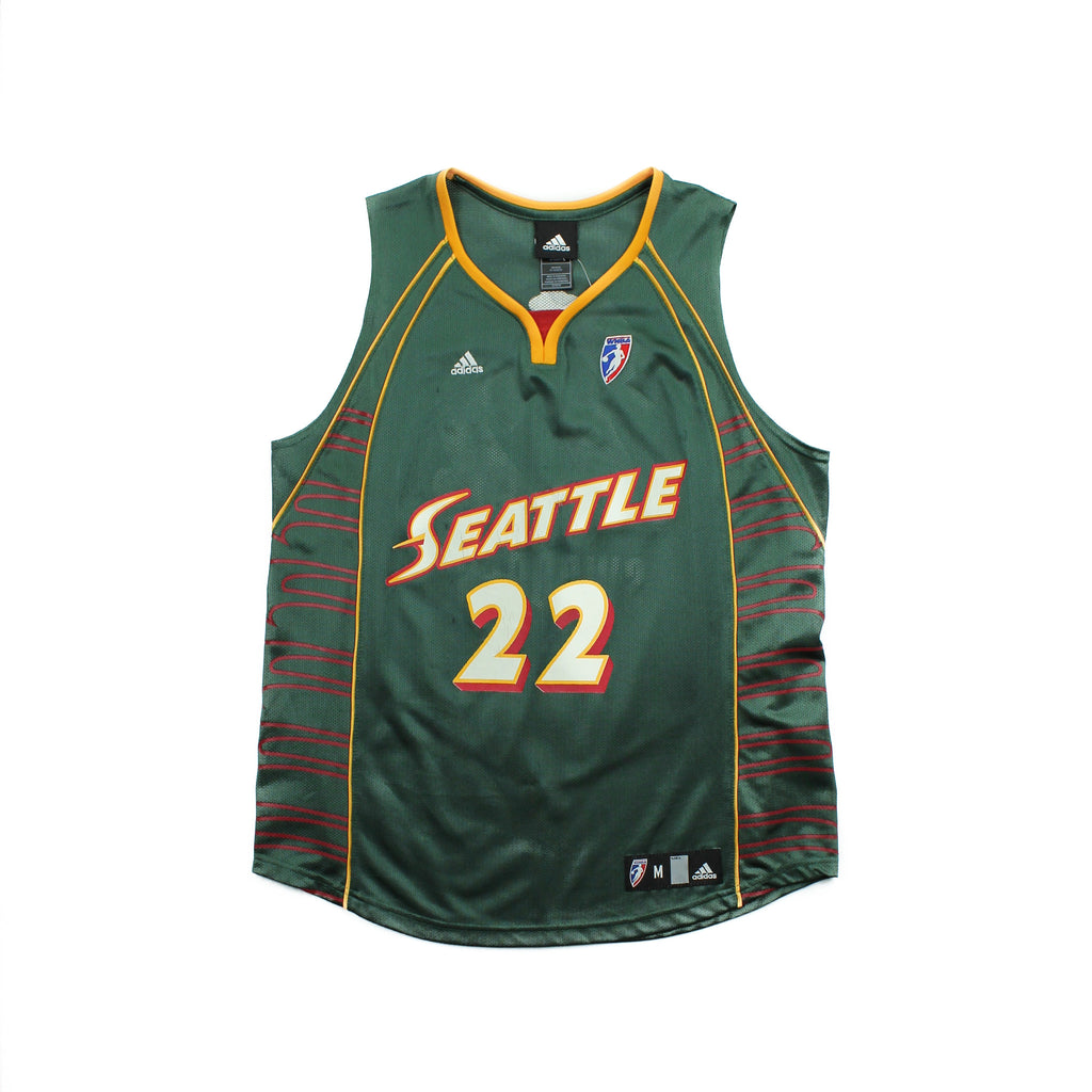 Vintage Adidas Seattle Storm Swoopes #22 Jersey Women's M