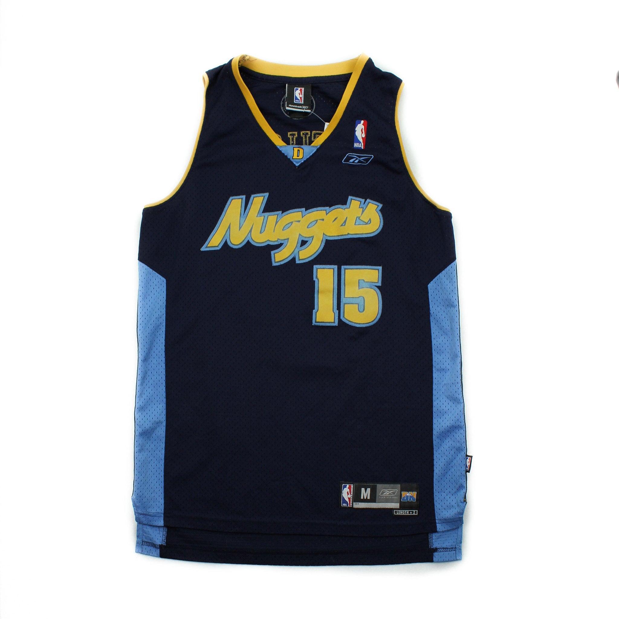 Vintage Reebok Denver Nuggets Anthony #15 Jersey M