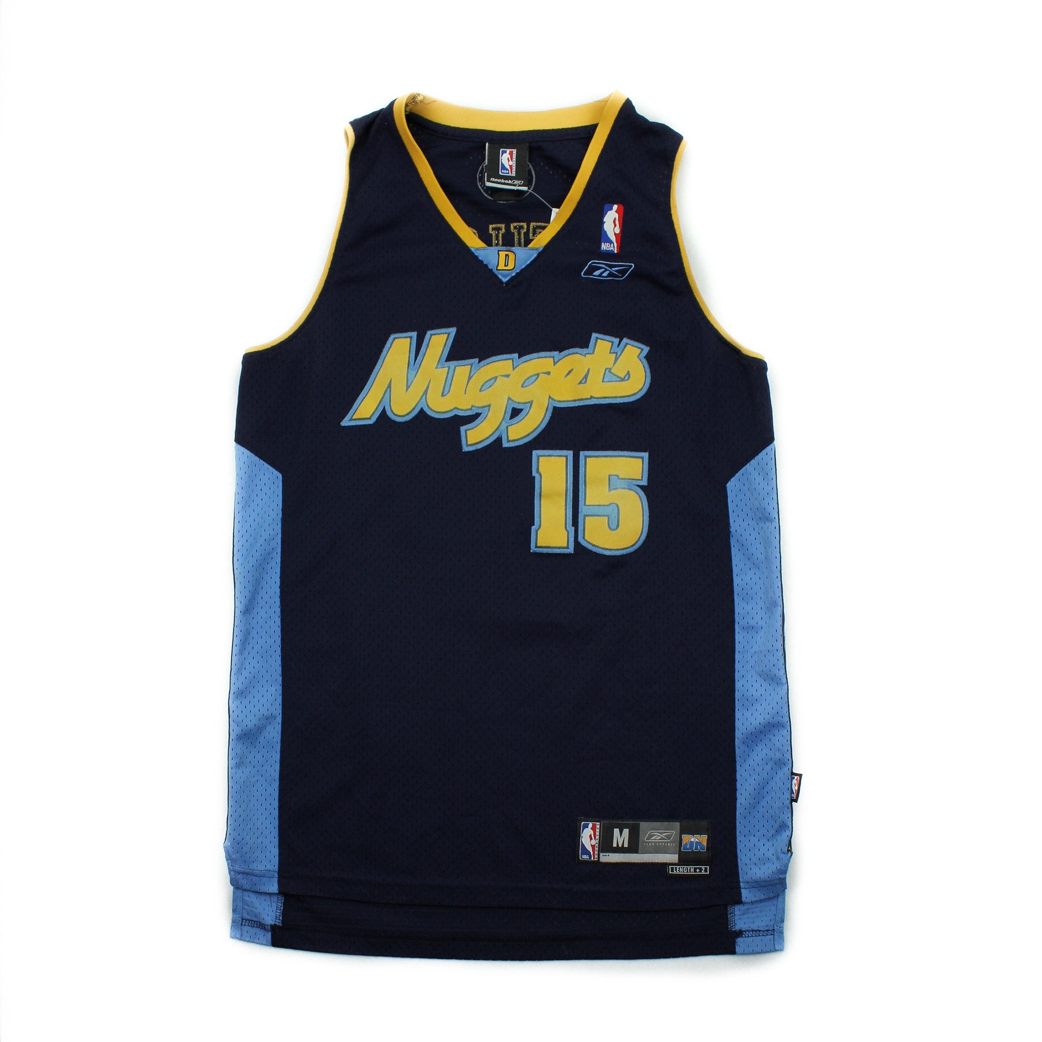 Vintage Reebok Denver Nuggets Anthony #15 Jersey M