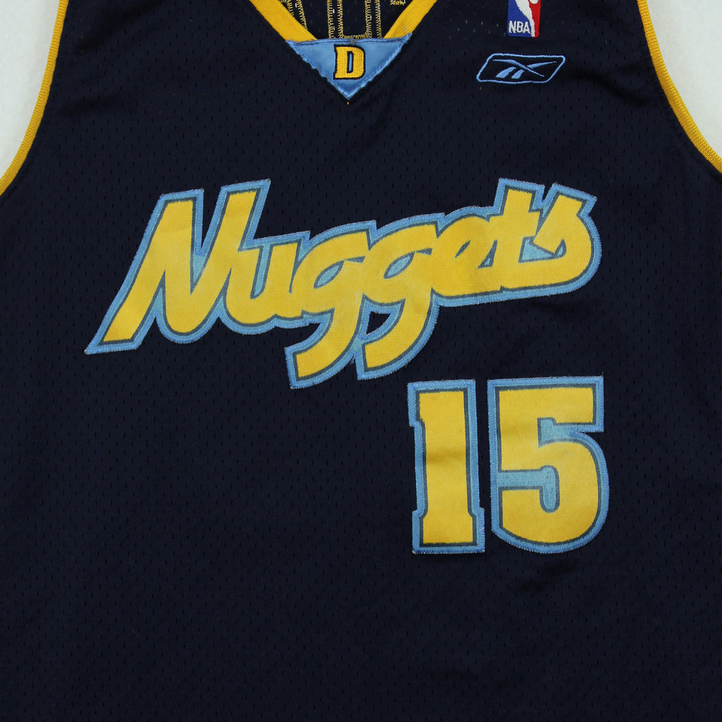 Vintage Reebok Denver Nuggets Anthony #15 Jersey M