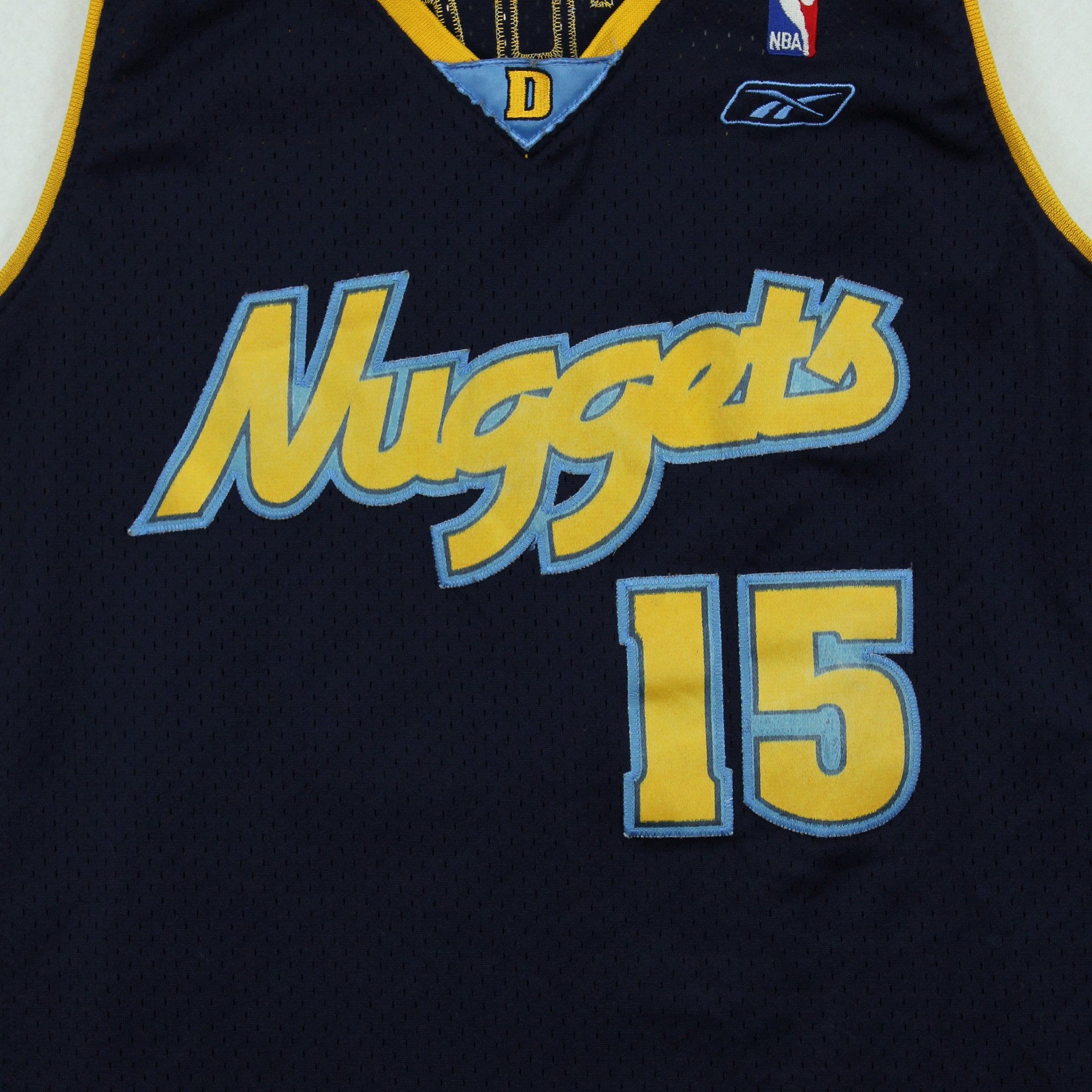 Vintage Reebok Denver Nuggets Anthony #15 Jersey M