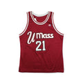 Vintage Champion U Mass Basketball Jersey S