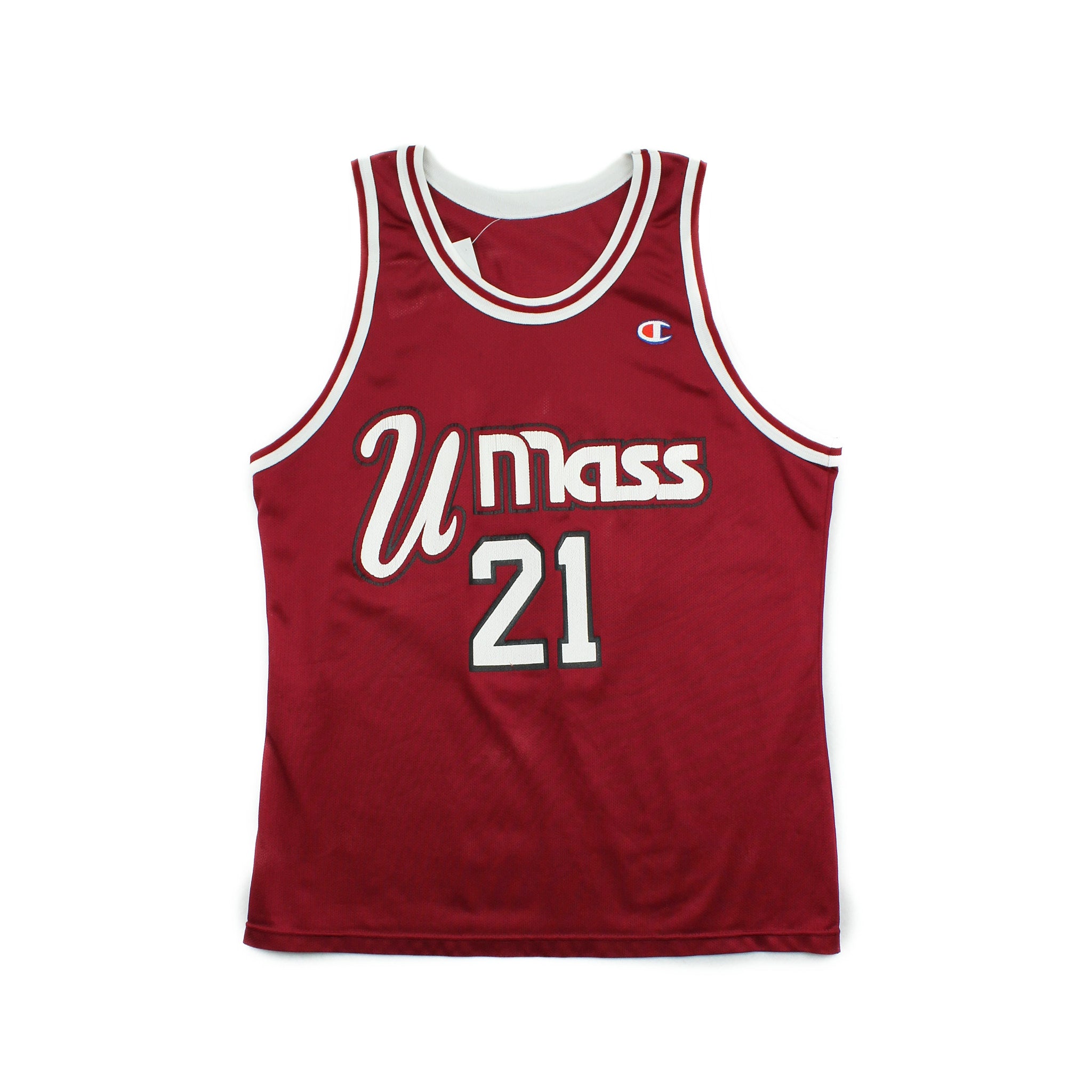 Vintage Champion U Mass Basketball Jersey S