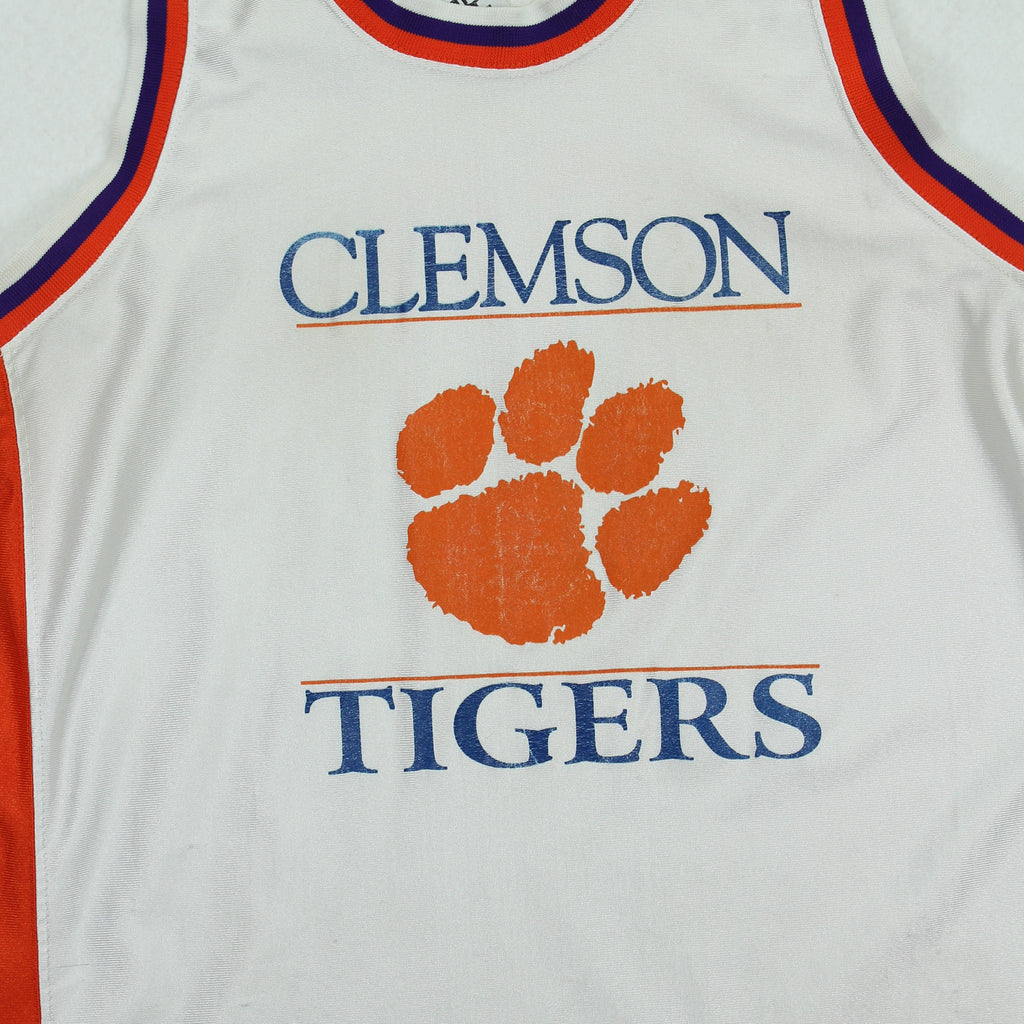 Vintage Clemson Tigers Basketball Jersey M