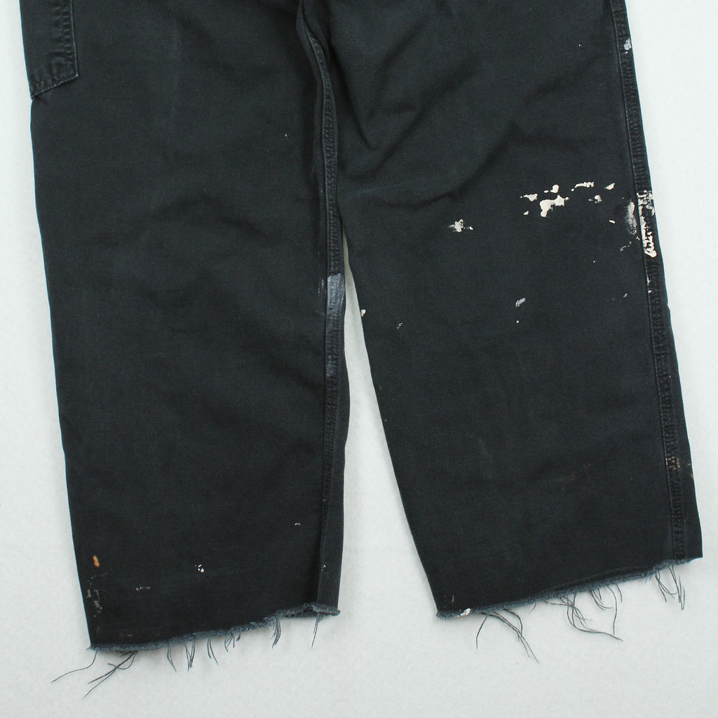 Vintage Carhartt Loose Fit Paint Splattered Carpenter Denim 32