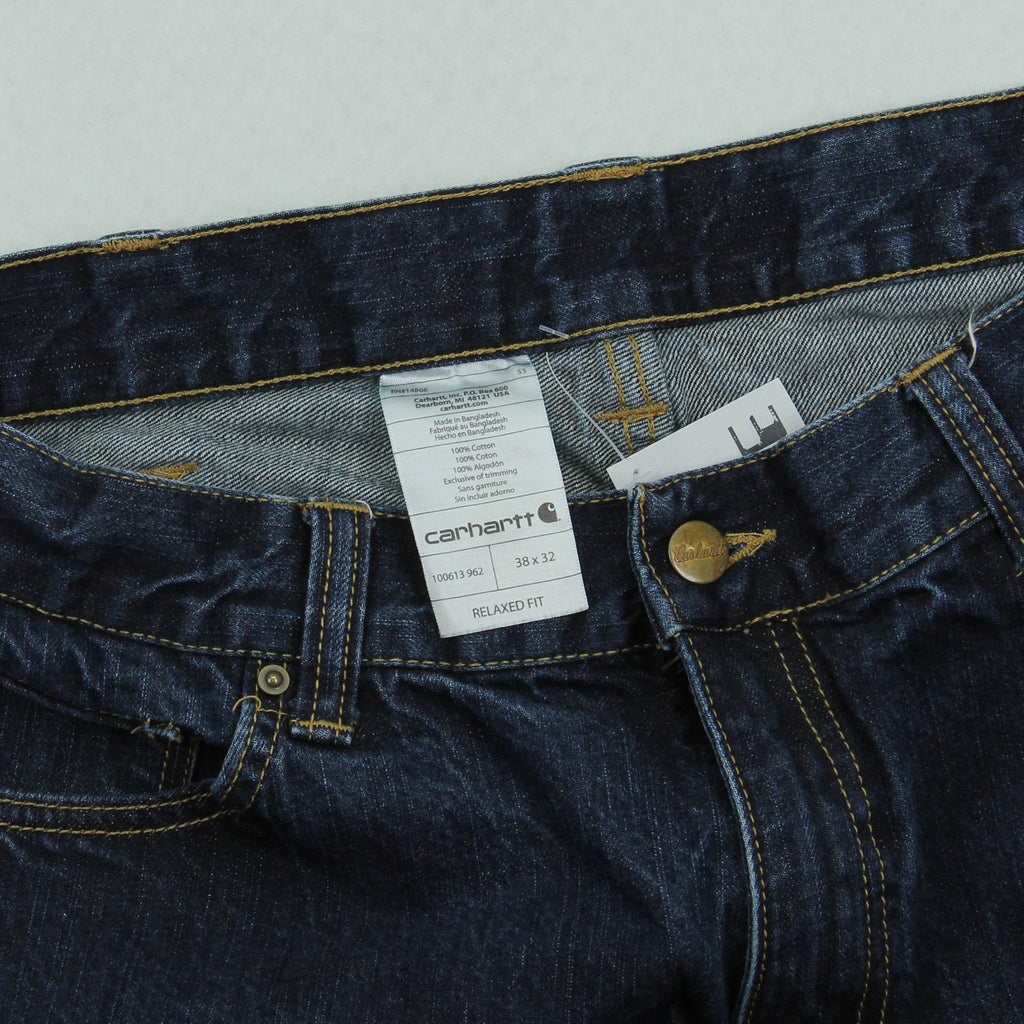 Carhartt Relaxed Fit Dark Wash Denim 38