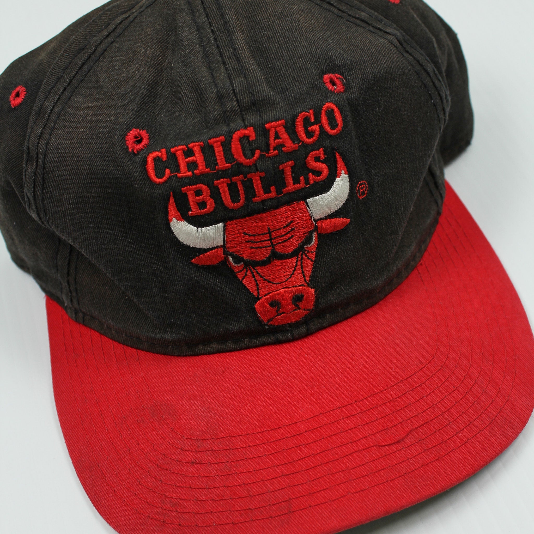 Vintage Chicago Bulls Faded Snapback Hat