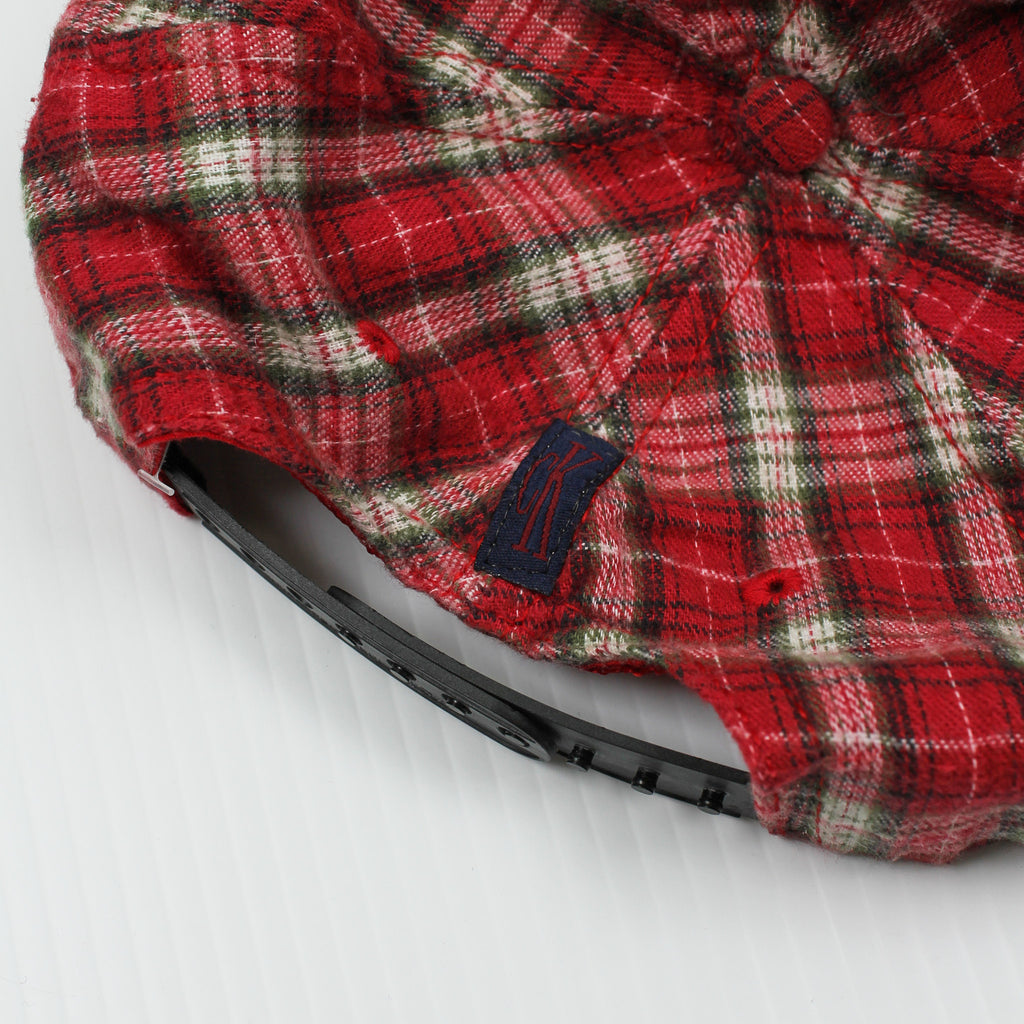Vintage Calvin Klein Plaid Snapback Hat