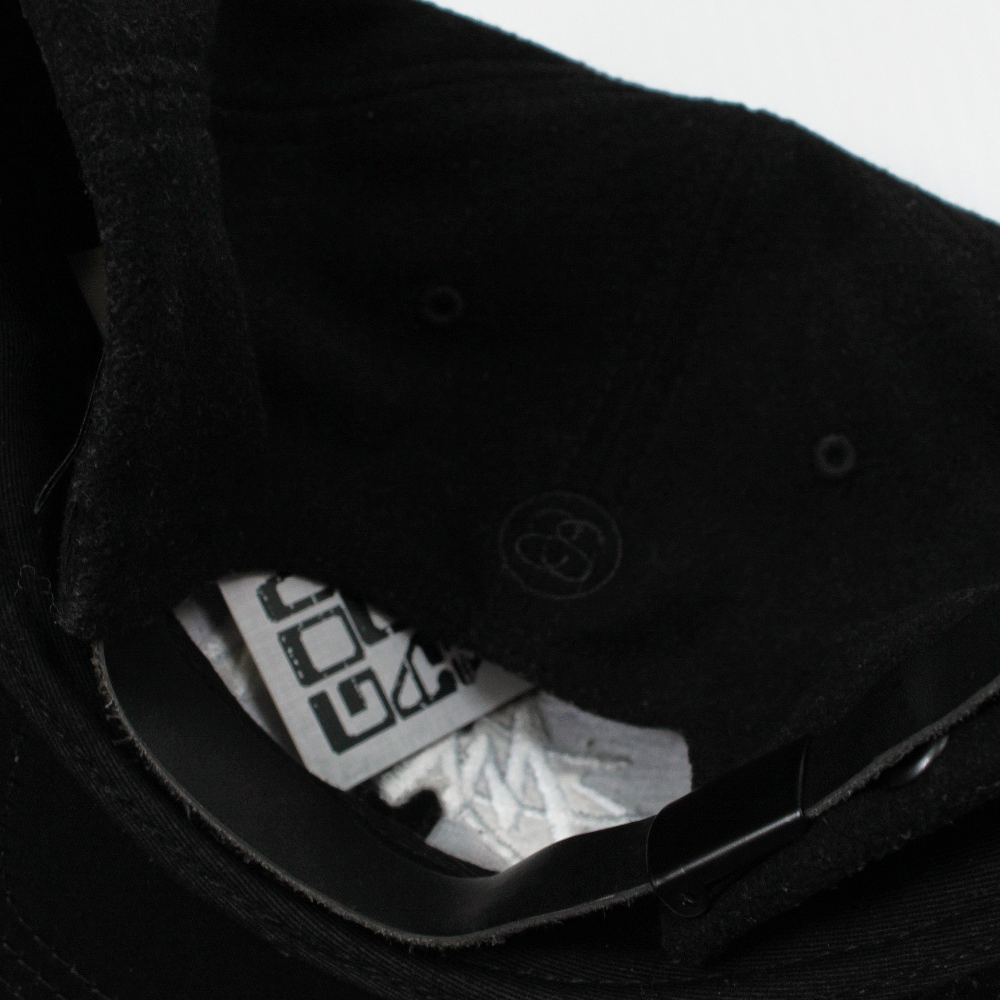 Stussy Big Logo Wool Blend Strapback Hat