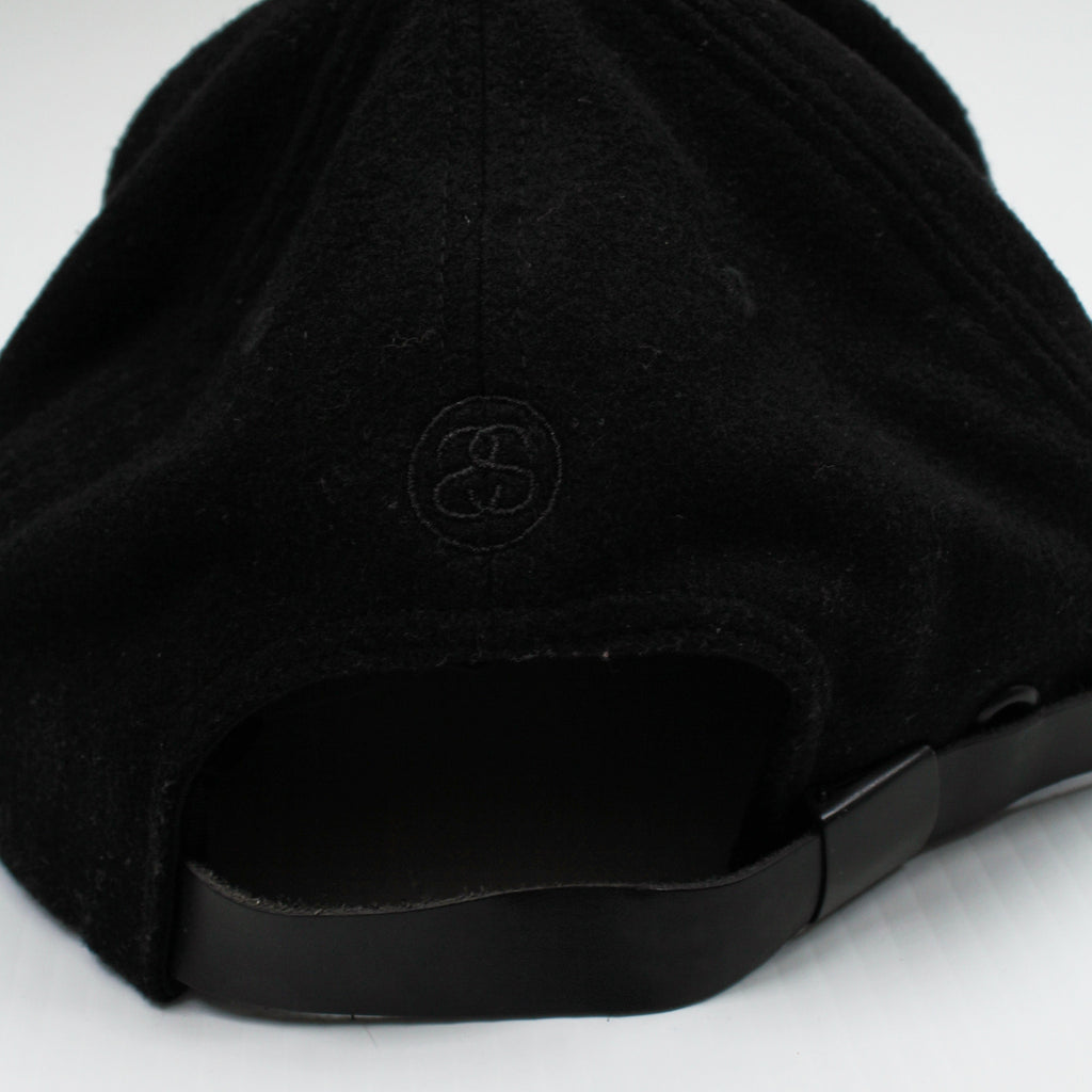 Stussy Big Logo Wool Blend Strapback Hat
