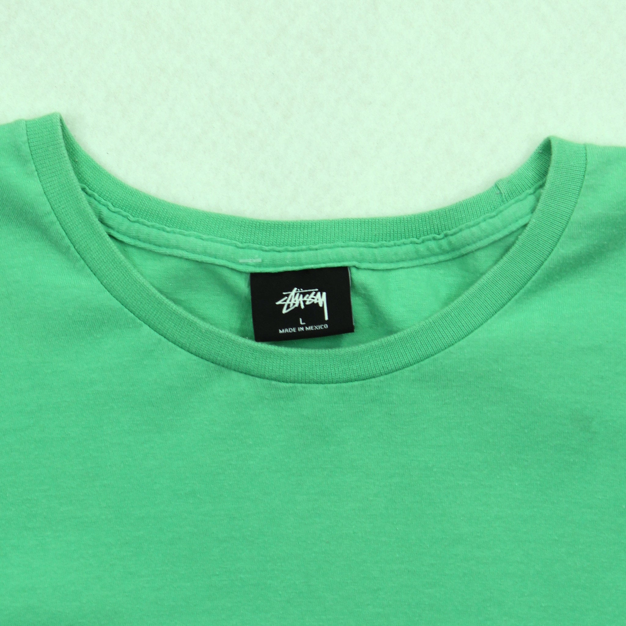 Stussy Logo Graphic Tee L