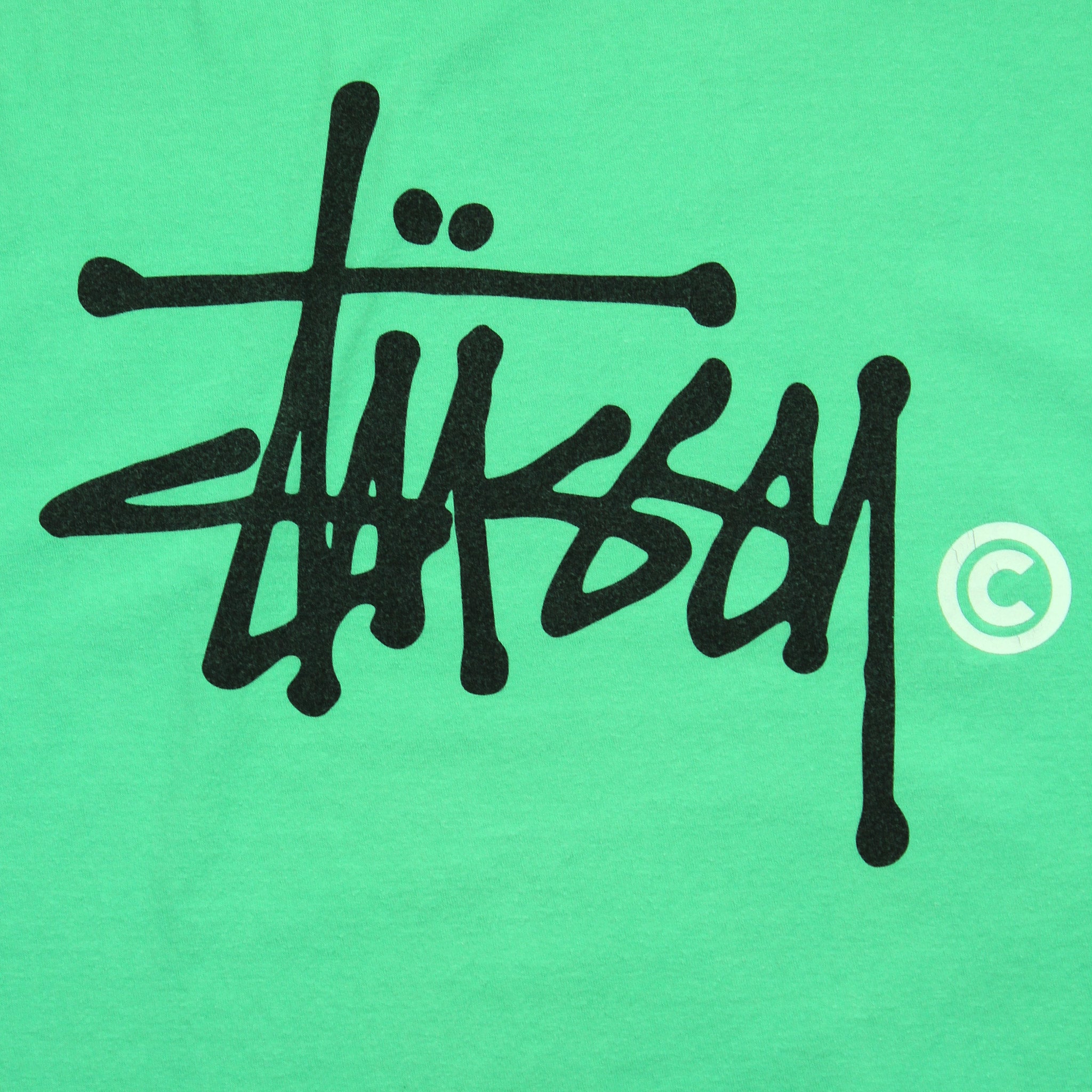 Stussy Logo Graphic Tee L