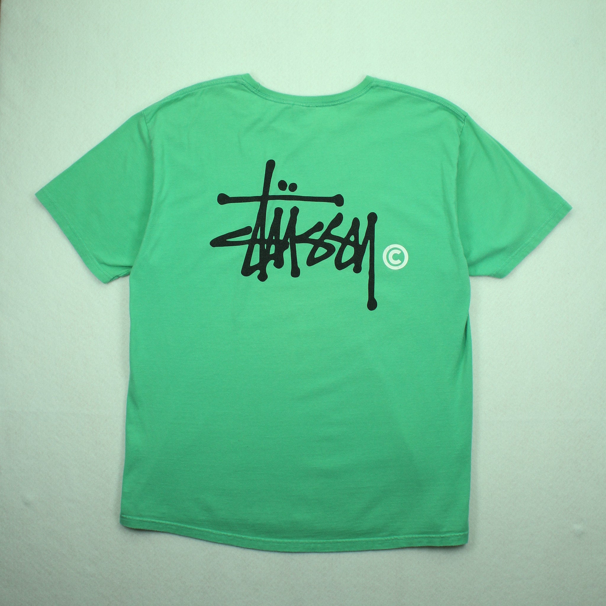 Stussy Logo Graphic Tee L