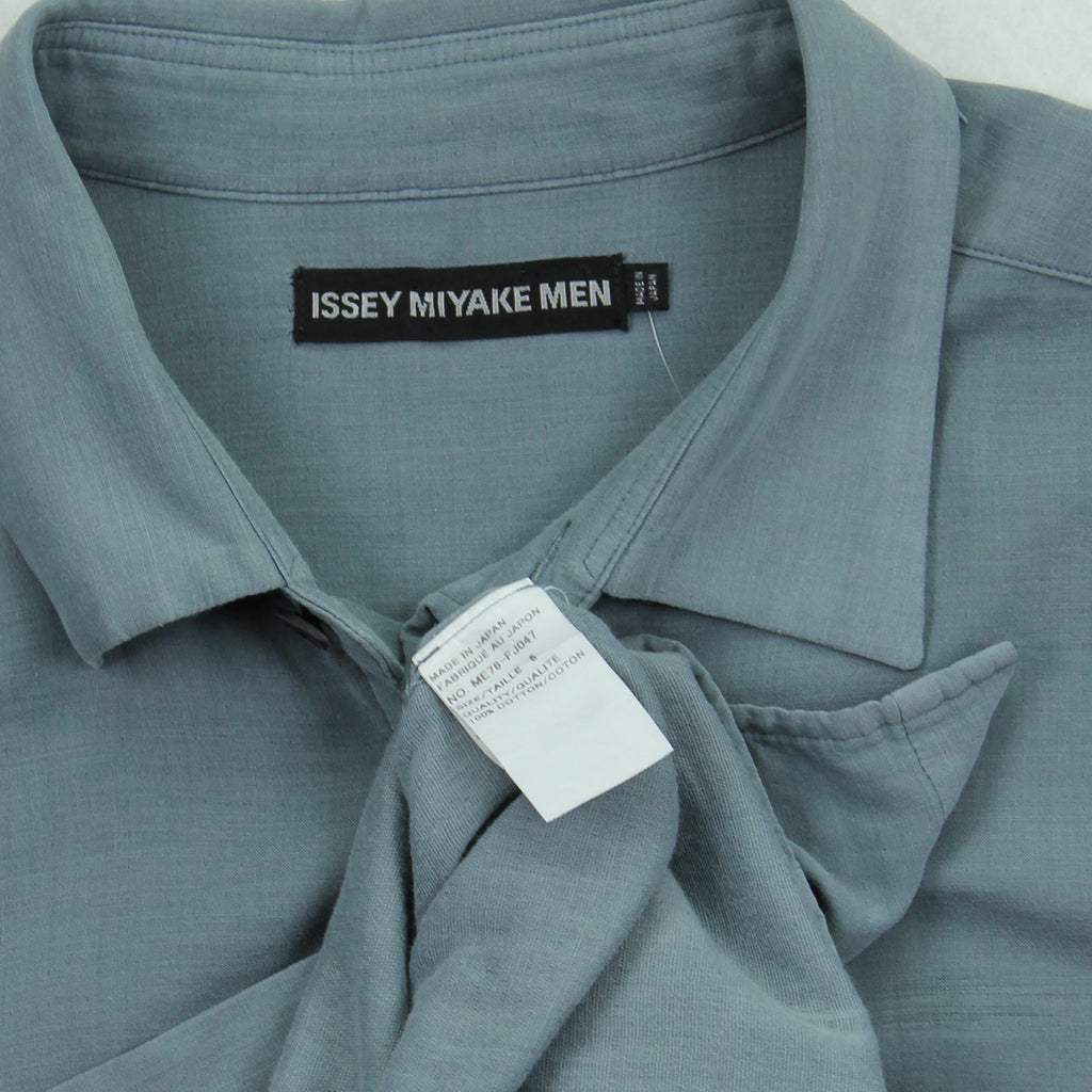 Issey Miyake Men Cotton Button Up Shirt XL