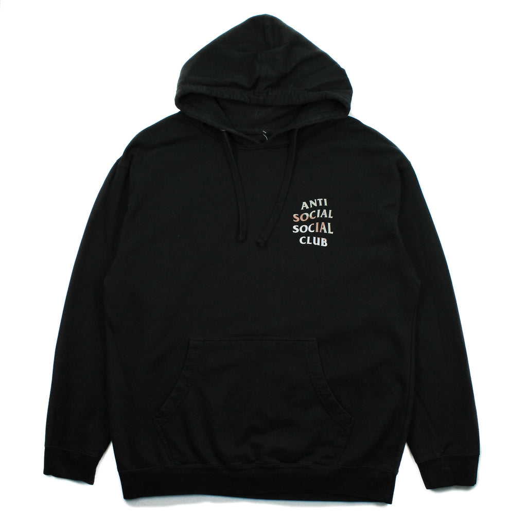 Anti Social Social Club Camo Logo Hoodie L