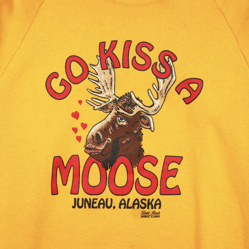 90s Go Kiss A Moose Crewneck S