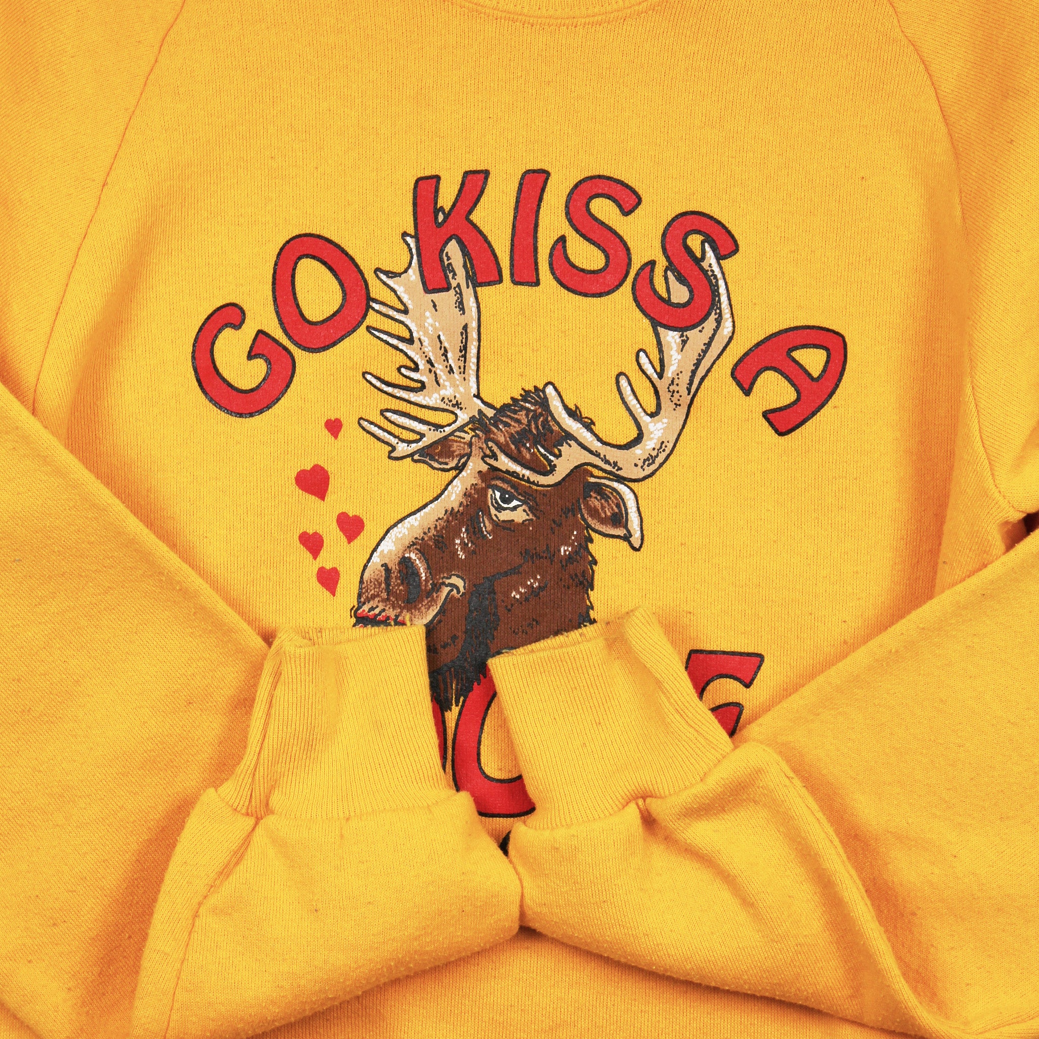 90s Go Kiss A Moose Crewneck S
