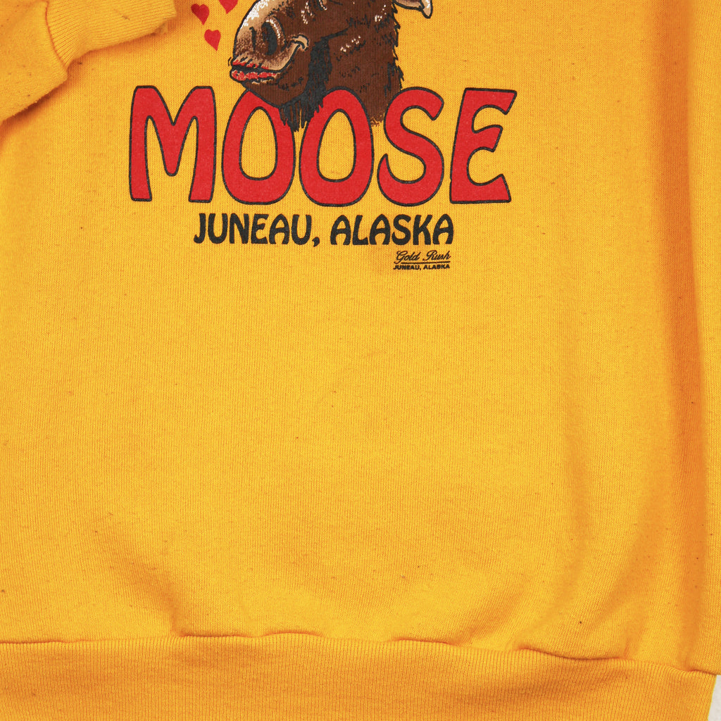 90s Go Kiss A Moose Crewneck S