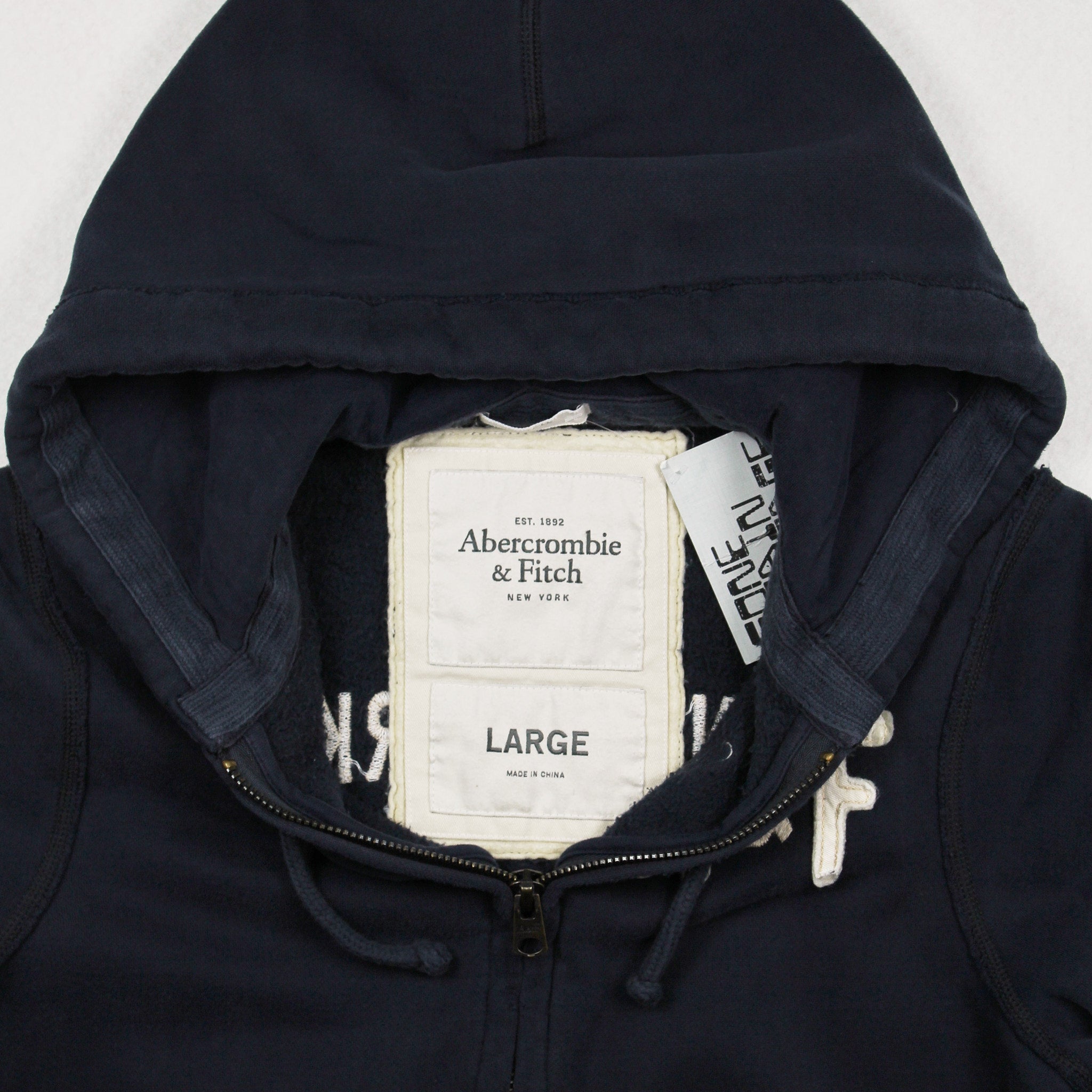 Abercrombie & Fitch New York Zip Hoodie L
