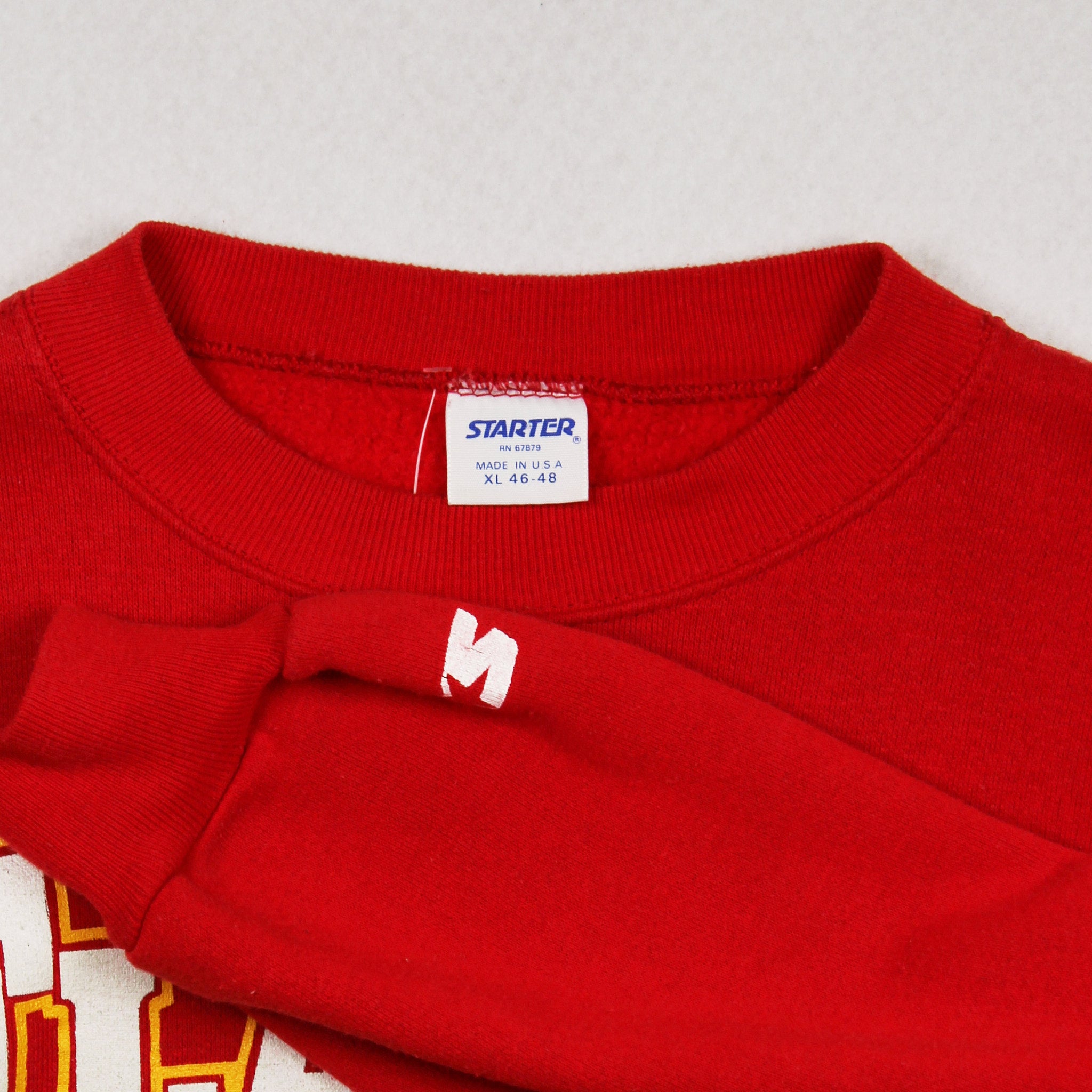 1989 Starter Calgary Flames NHL Crewneck XL