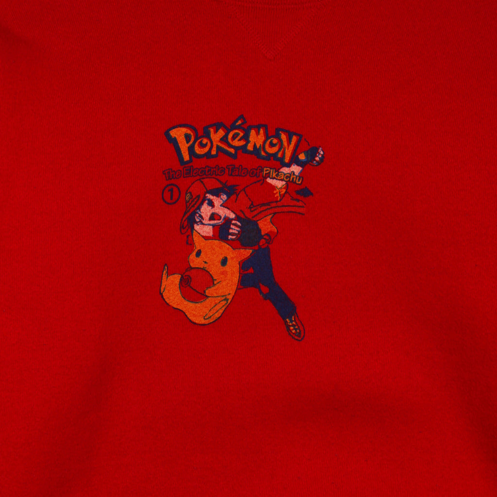 Vintage Pokemon Mini Graphic Crewneck Youth XL
