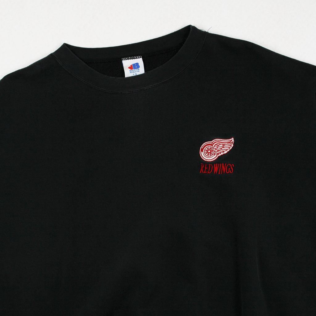 Vintage Detroit Red Wings Mini Logo Crewneck L