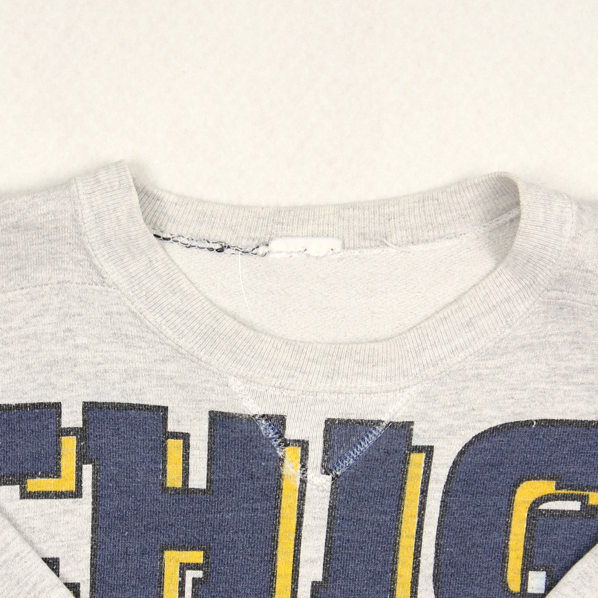 Vintage Michigan Big Logo Chopped Crewneck XL