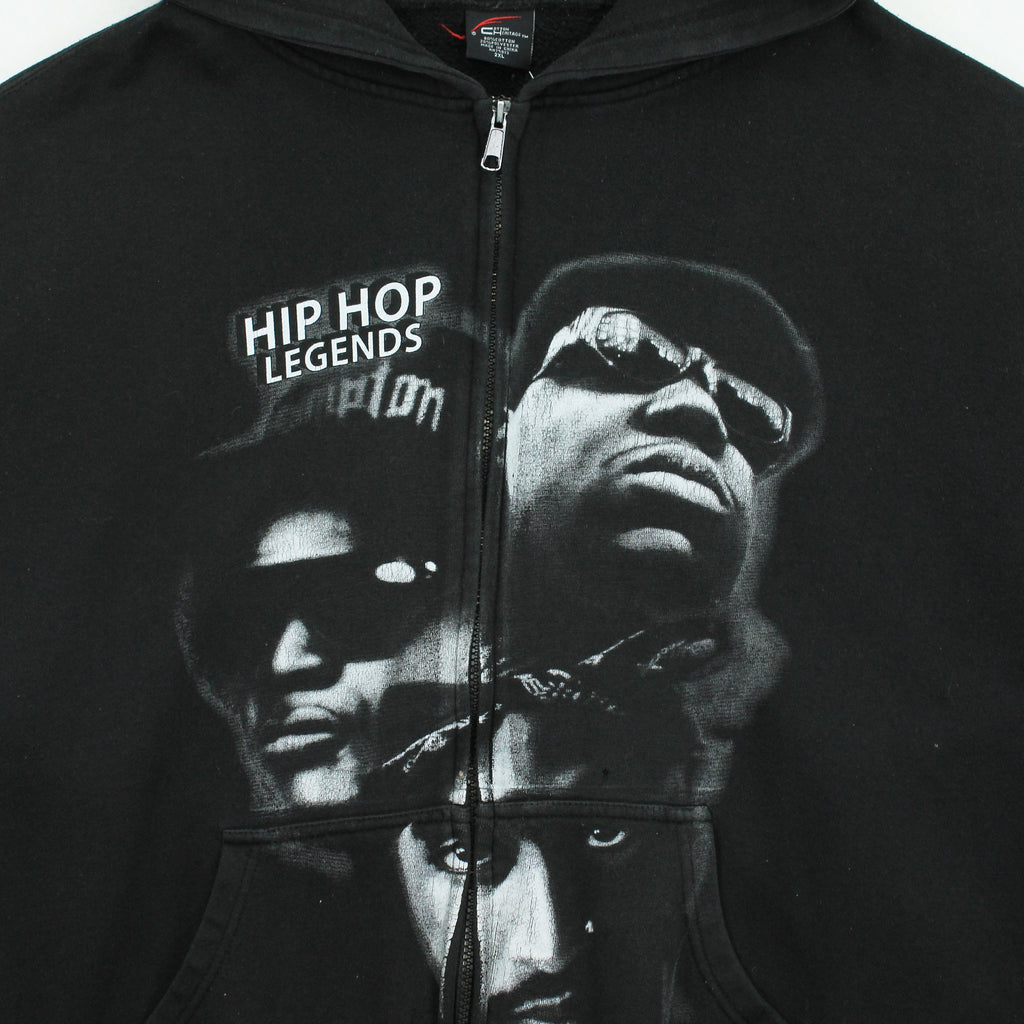 Vintage Hip Hop Legends Zip Hoodie XXL
