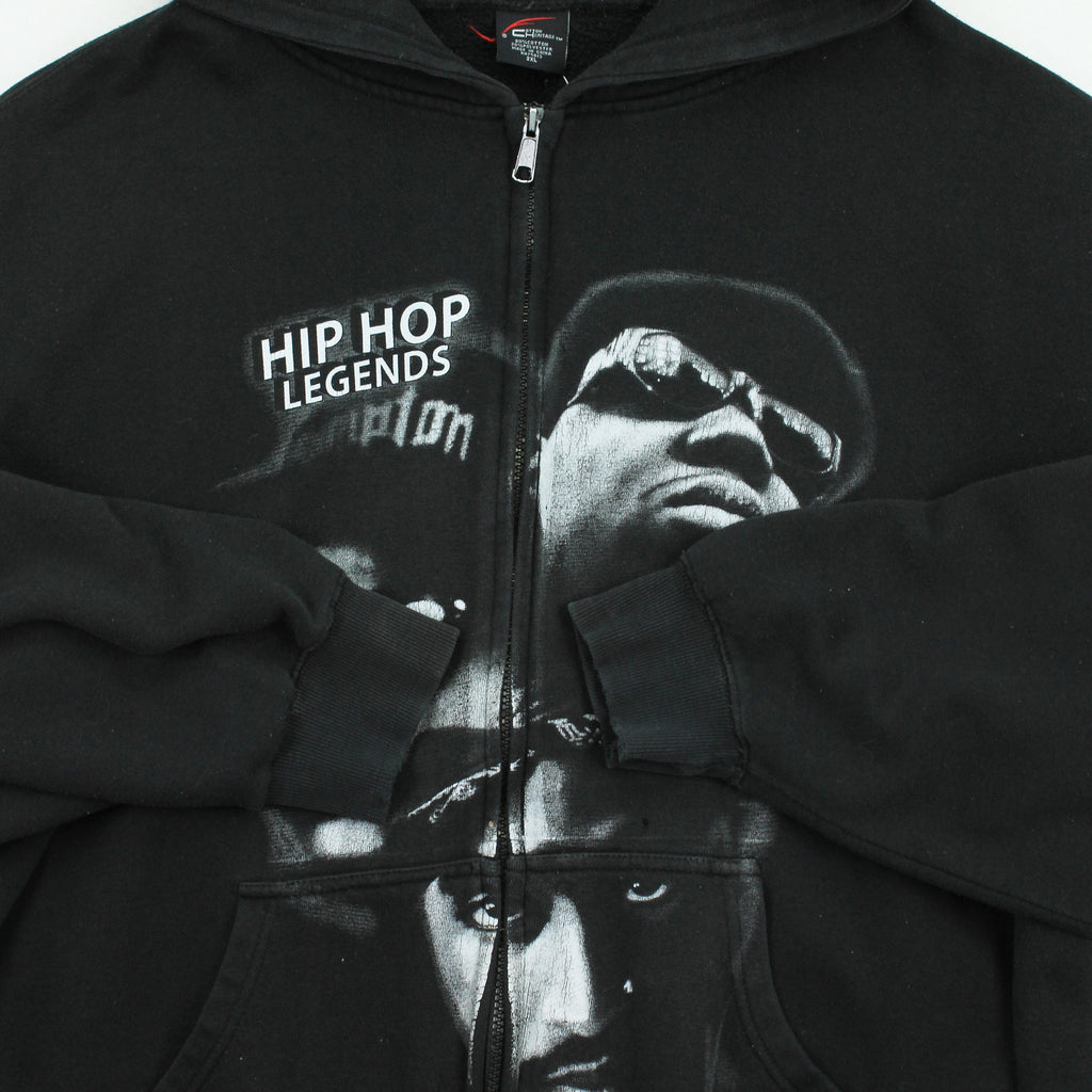 Vintage Hip Hop Legends Zip Hoodie XXL